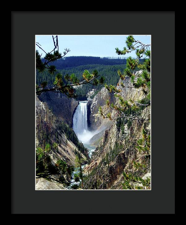 Yellowstone's Splendor - Framed Print - Fry1Productions