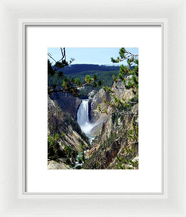 Yellowstone's Splendor - Framed Print - Fry1Productions