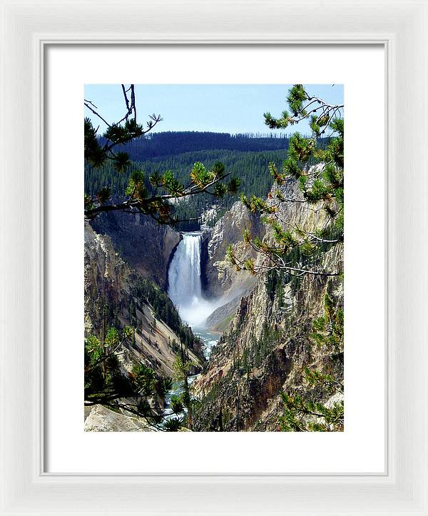 Yellowstone's Splendor - Framed Print - Fry1Productions