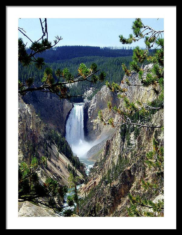 Yellowstone's Splendor - Framed Print - Fry1Productions