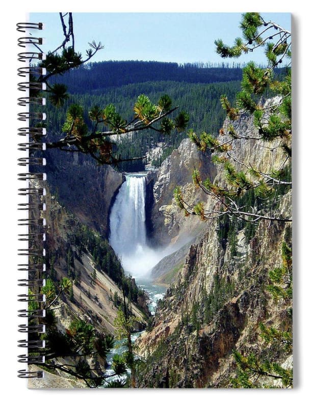 Yellowstone's Splendor - Spiral Notebook - Fry1Productions